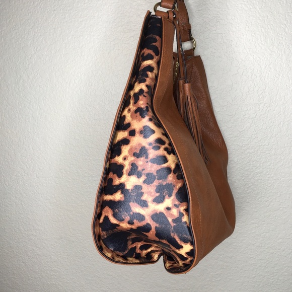 Charming Charlie Purse Brown Cheetah Leopard - Picture 3 of 10